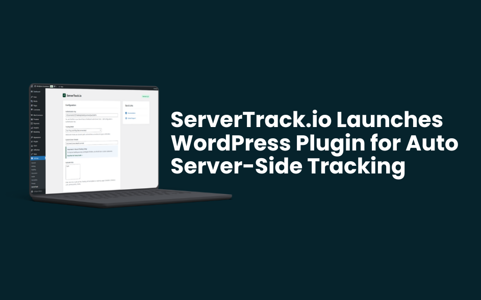 ServerTrack.io Launches WordPress Plugin for Auto Server-Side Tracking