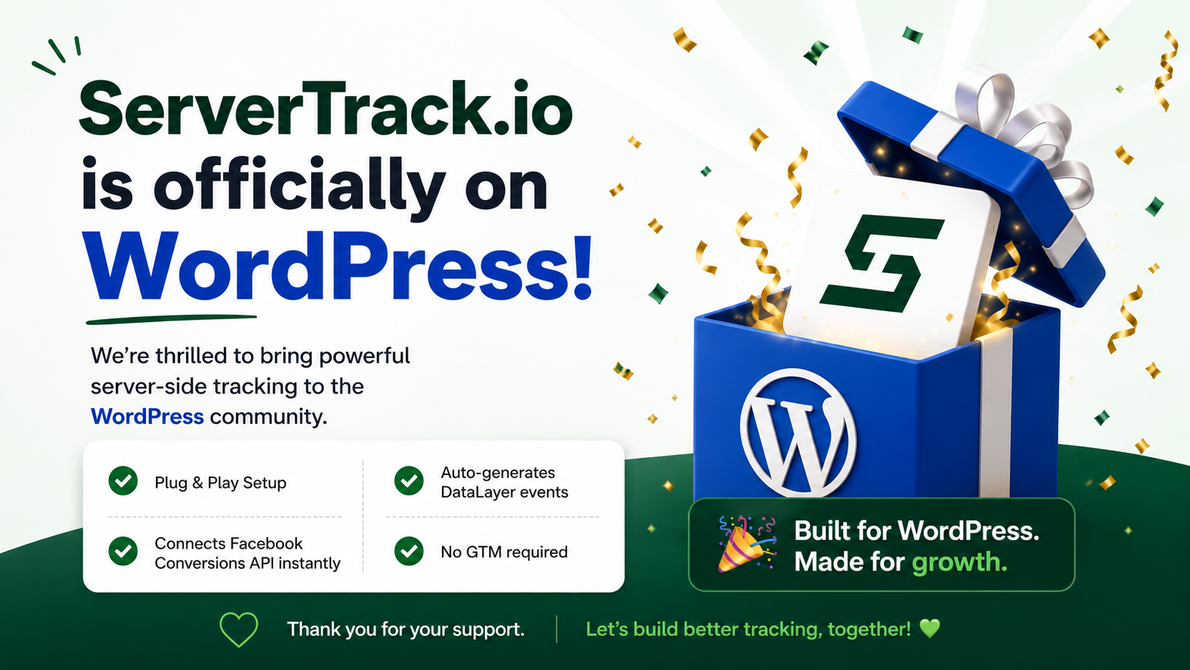 ServerTrack.io is Now Available on WordPress