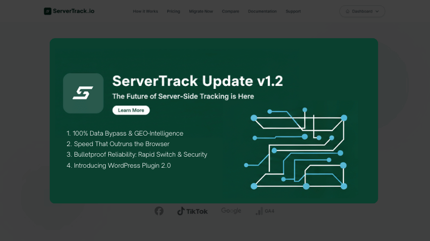ServerTrack Update v1.2 | The Future of Server-Side Tracking is Here
